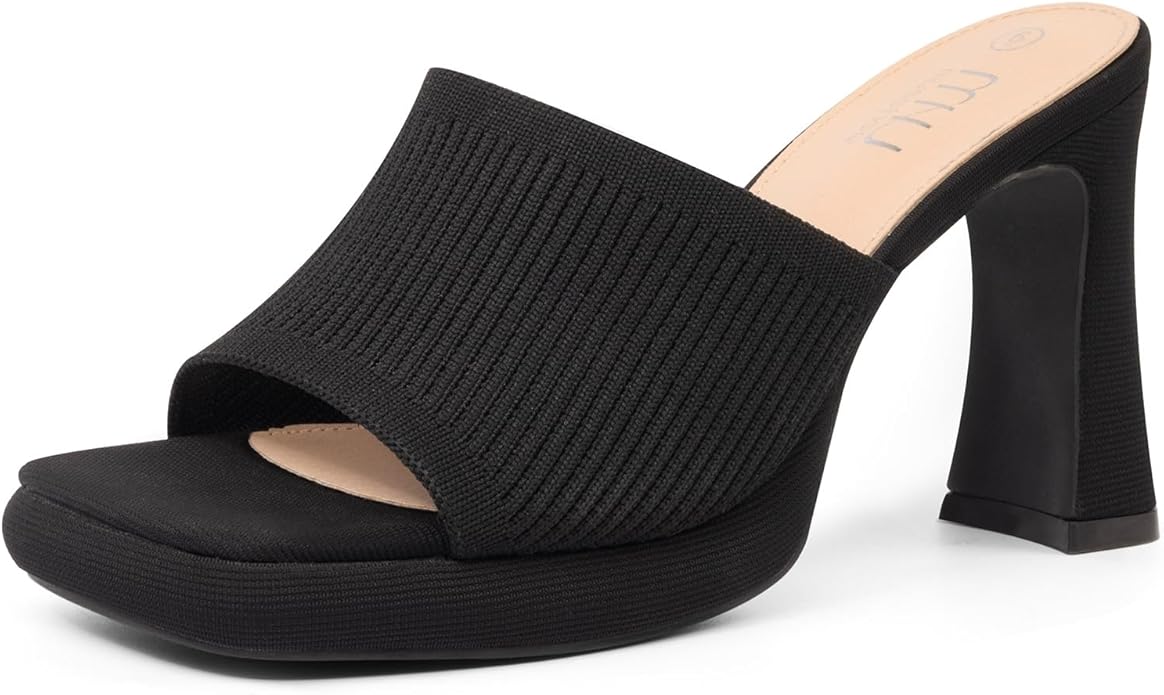Zorina™ CloudKnit Heeled Mules