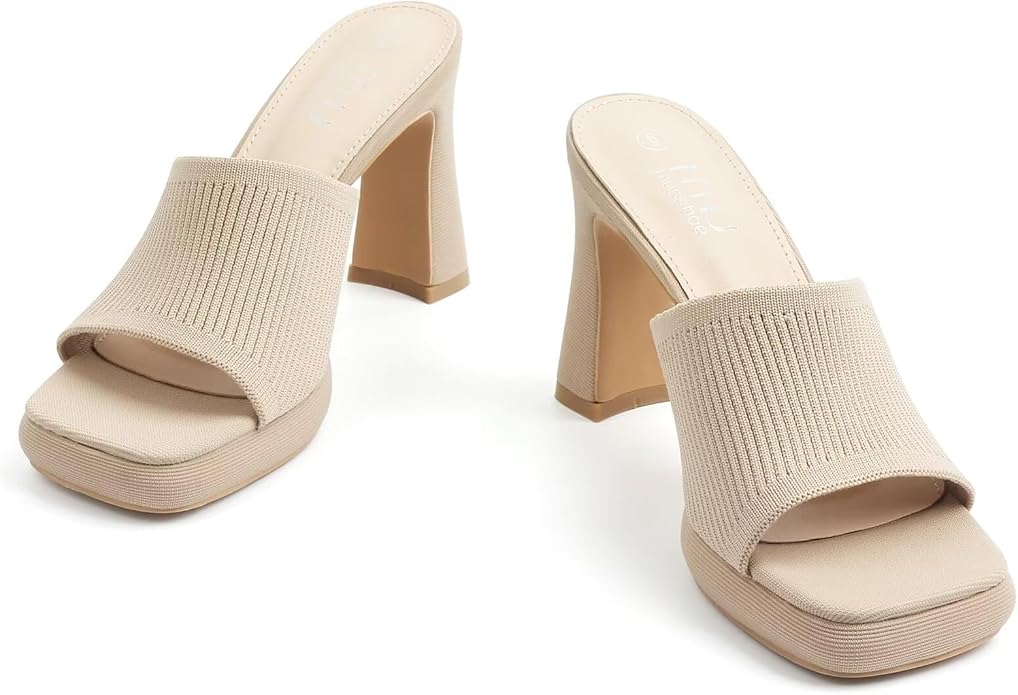 Zorina™ CloudKnit Heeled Mules
