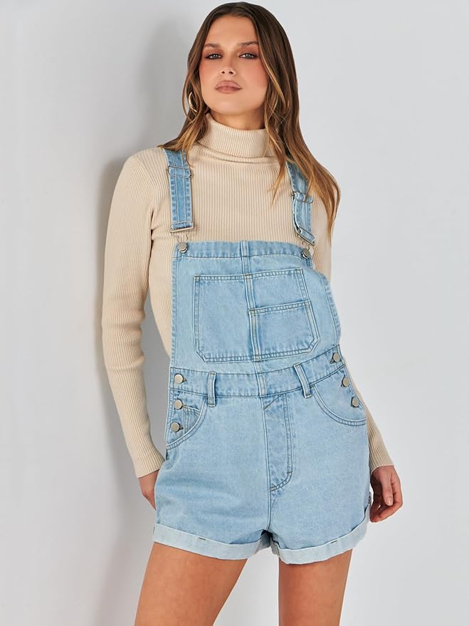 Zorina™ Rebel Denim Overalls