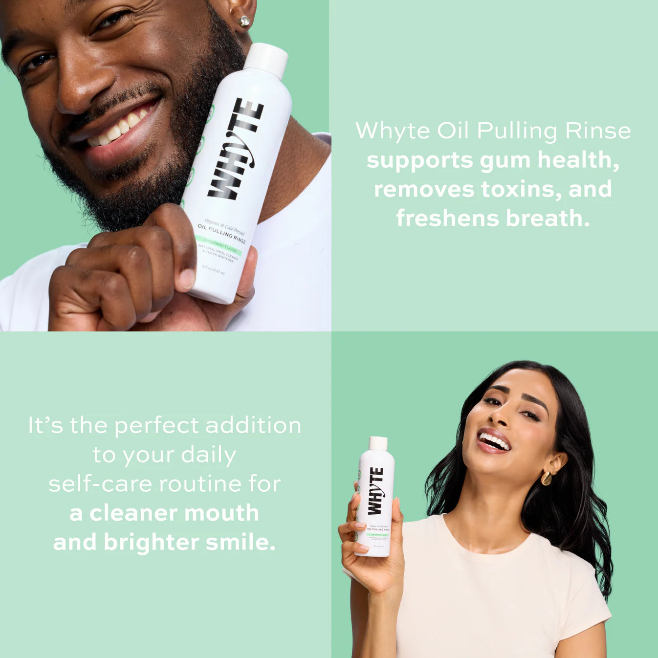 WHYTE Organic Oil Pulling Rinse