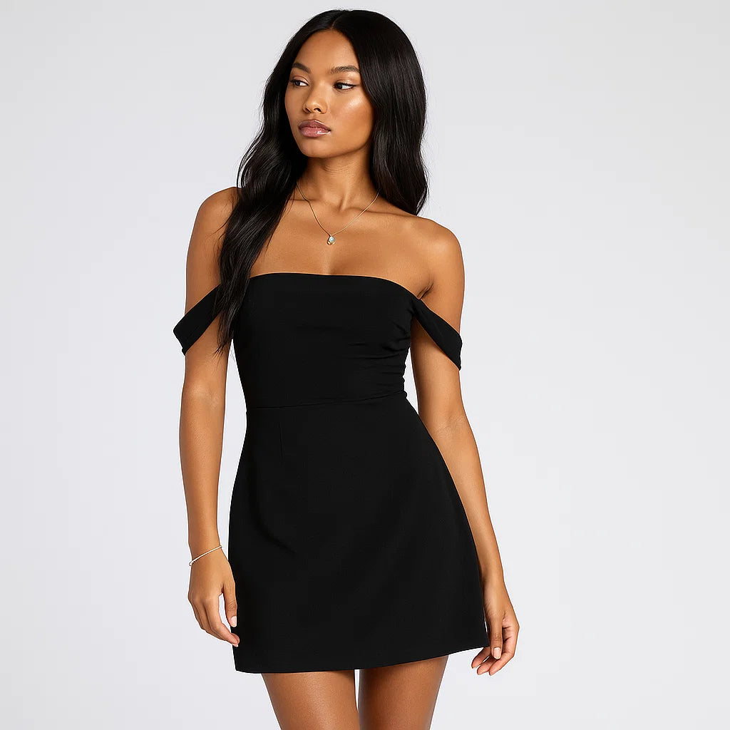 Zorina Off-Shoulder Mini Dress
