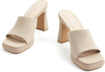 Zorina™ CloudKnit Heeled Mules