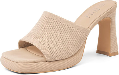 Zorina™ CloudKnit Heeled Mules