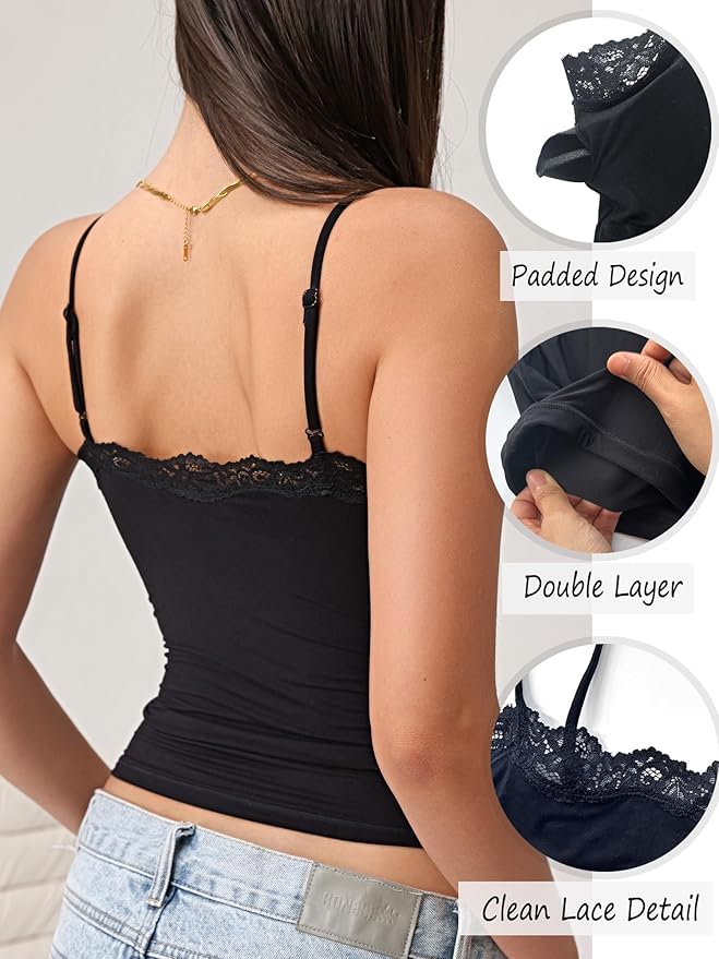 Zorina™ Lace Cami Tank Top