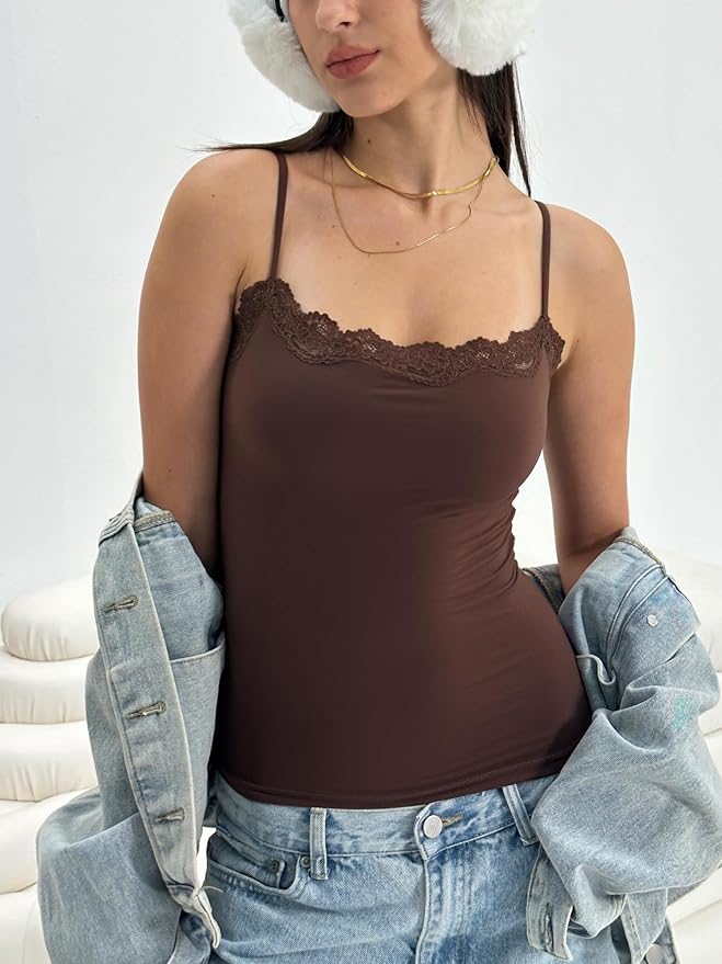 Zorina™ Lace Cami Tank Top