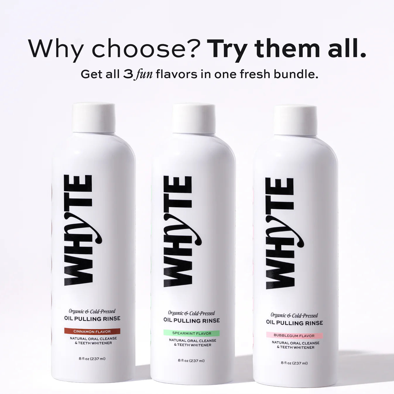 WHYTE Organic Oil Pulling Rinse